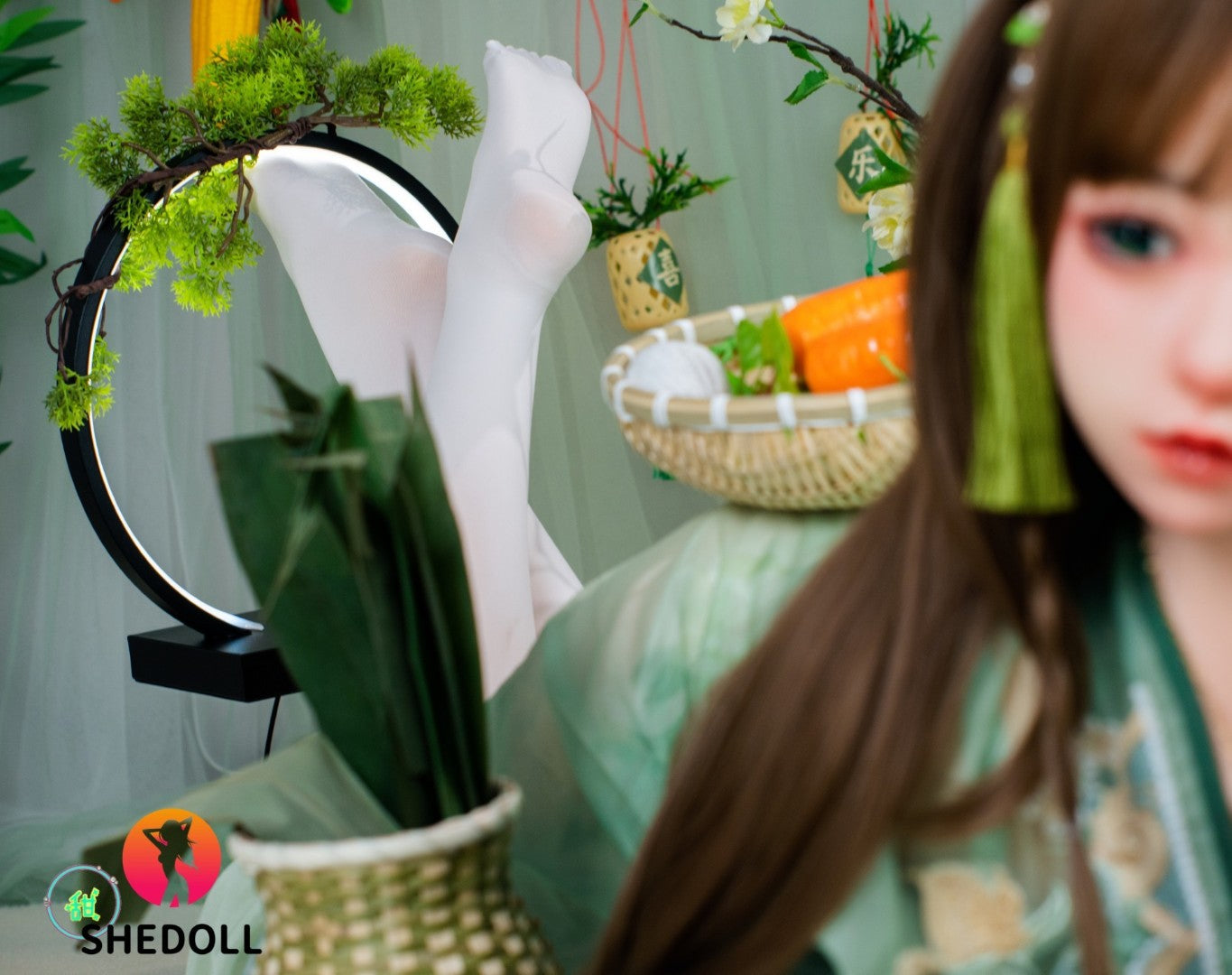 Boneca sexual Aileen (SHEDOLL Copo E de 156 cm #SH191 2.0 Silicone)