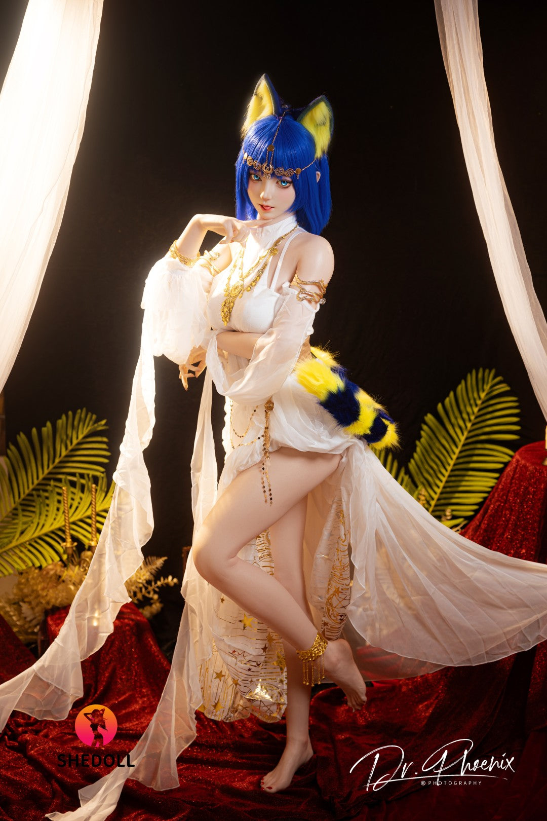 Boneca sexual Ankha (SHEDOLL Copo D de 168 cm #SH192 2.0 Silicone)