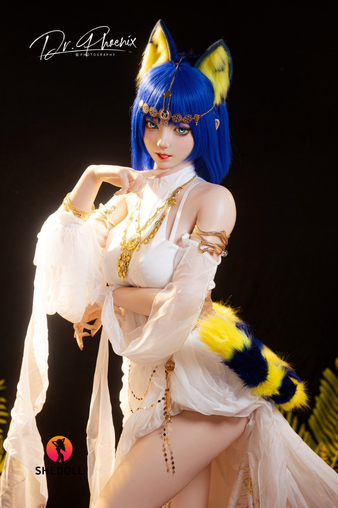 Boneca sexual Ankha (SHEDOLL Copo D de 168 cm #SH192 2.0 Silicone)