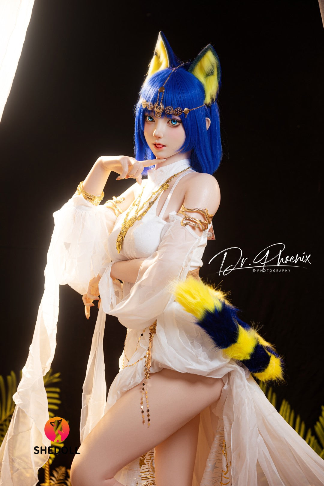 Boneca sexual Ankha (SHEDOLL Copo D de 168 cm #SH192 2.0 Silicone)