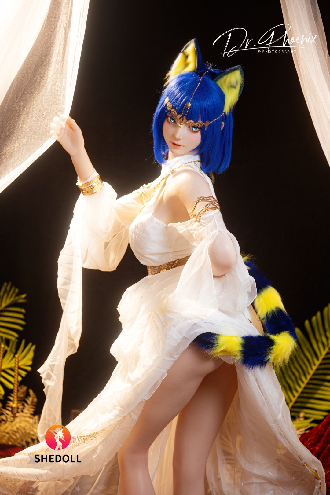 Boneca sexual Ankha (SHEDOLL Copo D de 168 cm #SH192 2.0 Silicone)