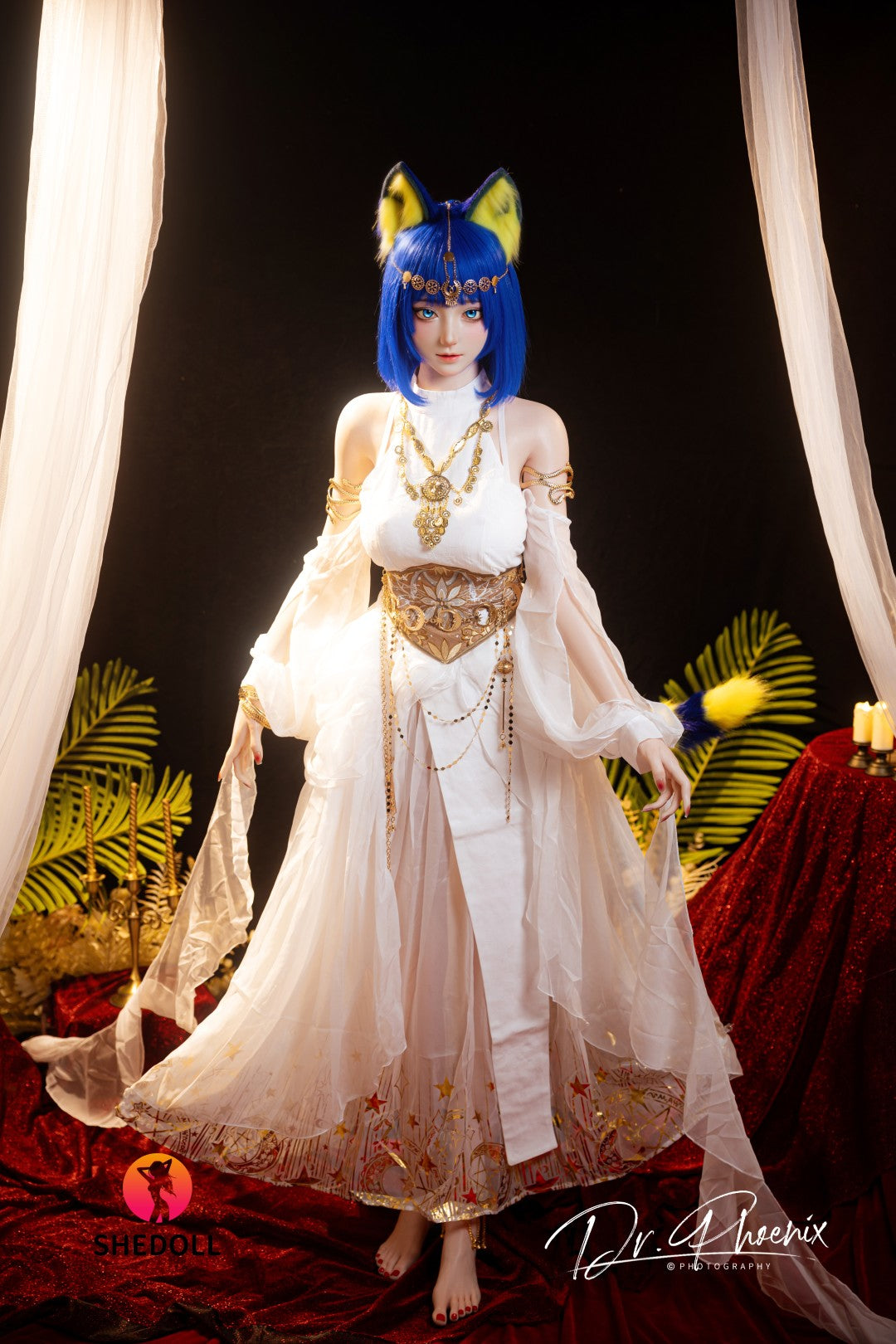 Boneca sexual Ankha (SHEDOLL Copo D de 168 cm #SH192 2.0 Silicone)