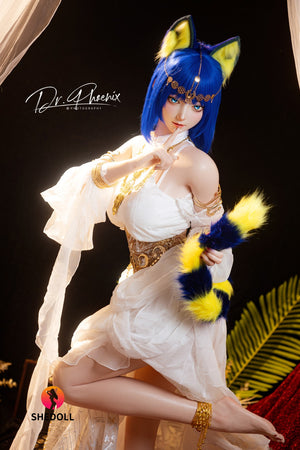 Boneca sexual ankha (SHEDOLL 168cm D-CUP #SH192 2.0 Silicone)