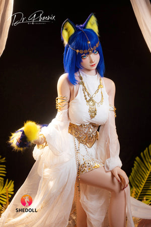 Boneca sexual ankha (SHEDOLL 168cm D-CUP #SH192 2.0 Silicone)