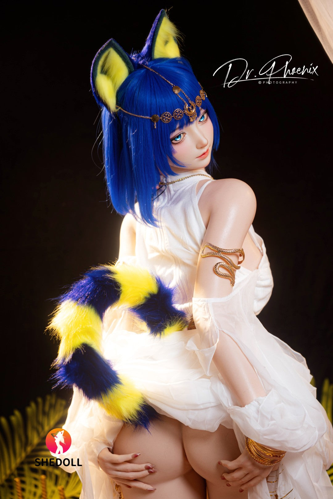 Boneca sexual Ankha (SHEDOLL Copo D de 168 cm #SH192 2.0 Silicone)