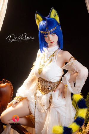 Boneca sexual ankha (SHEDOLL 168cm D-CUP #SH192 2.0 Silicone)
