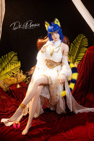 Boneca sexual ankha (SHEDOLL 168cm D-CUP #SH192 2.0 Silicone)