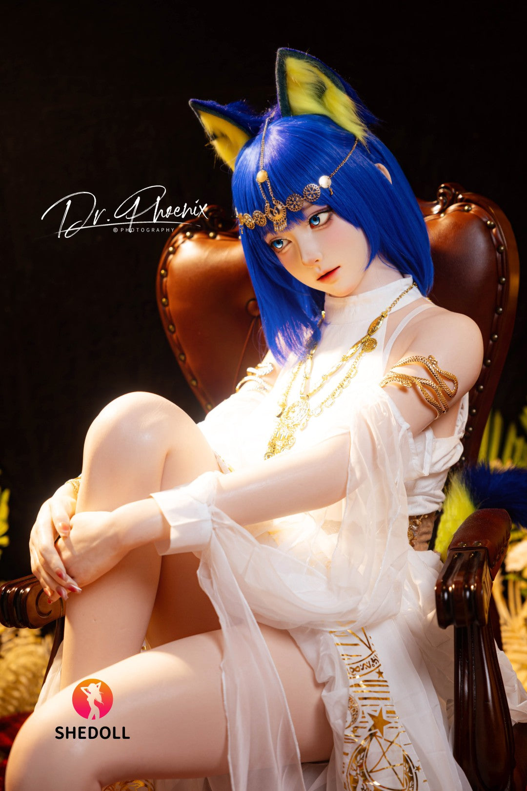 Boneca sexual Ankha (SHEDOLL Copo D de 168 cm #SH192 2.0 Silicone)