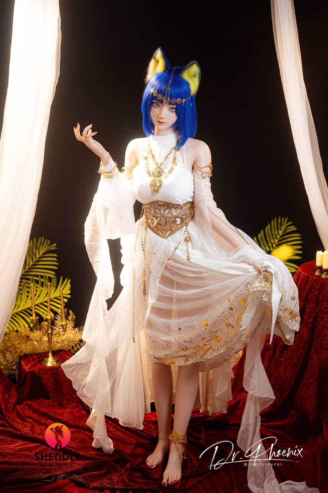 Boneca sexual Ankha (SHEDOLL Copo D de 168 cm #SH192 2.0 Silicone)