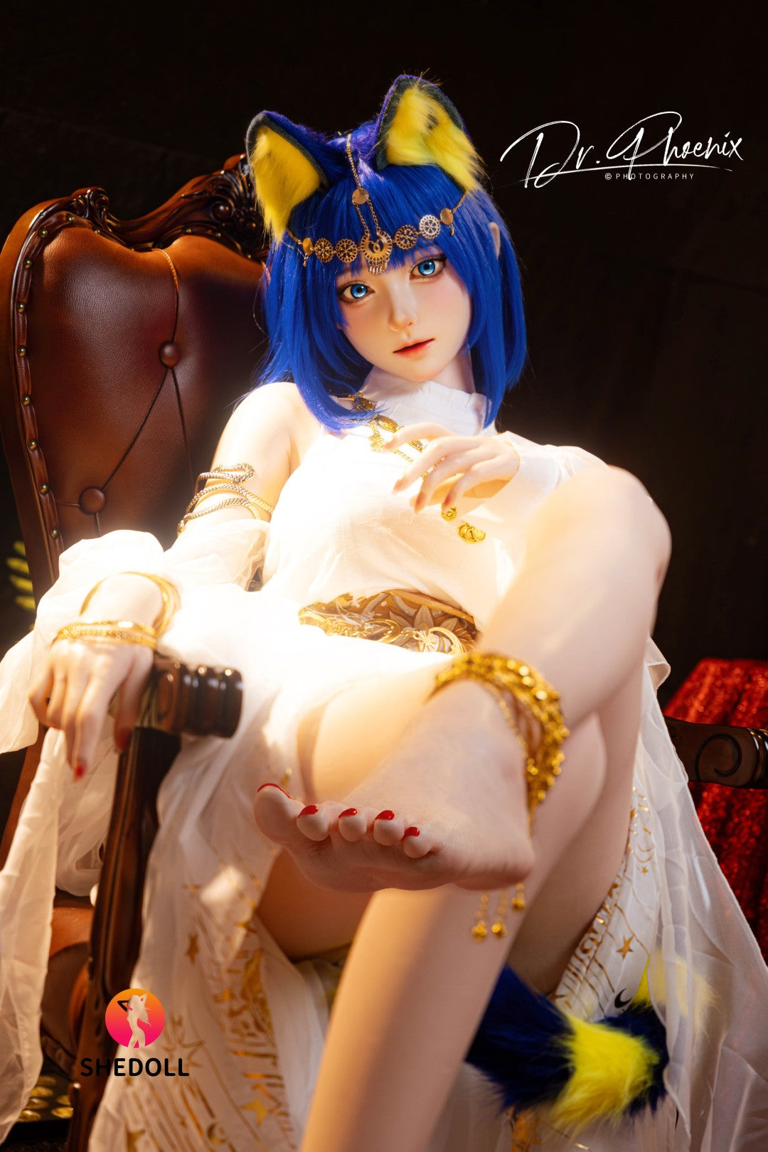 Boneca sexual Ankha (SHEDOLL Copo D de 168 cm #SH192 2.0 Silicone)