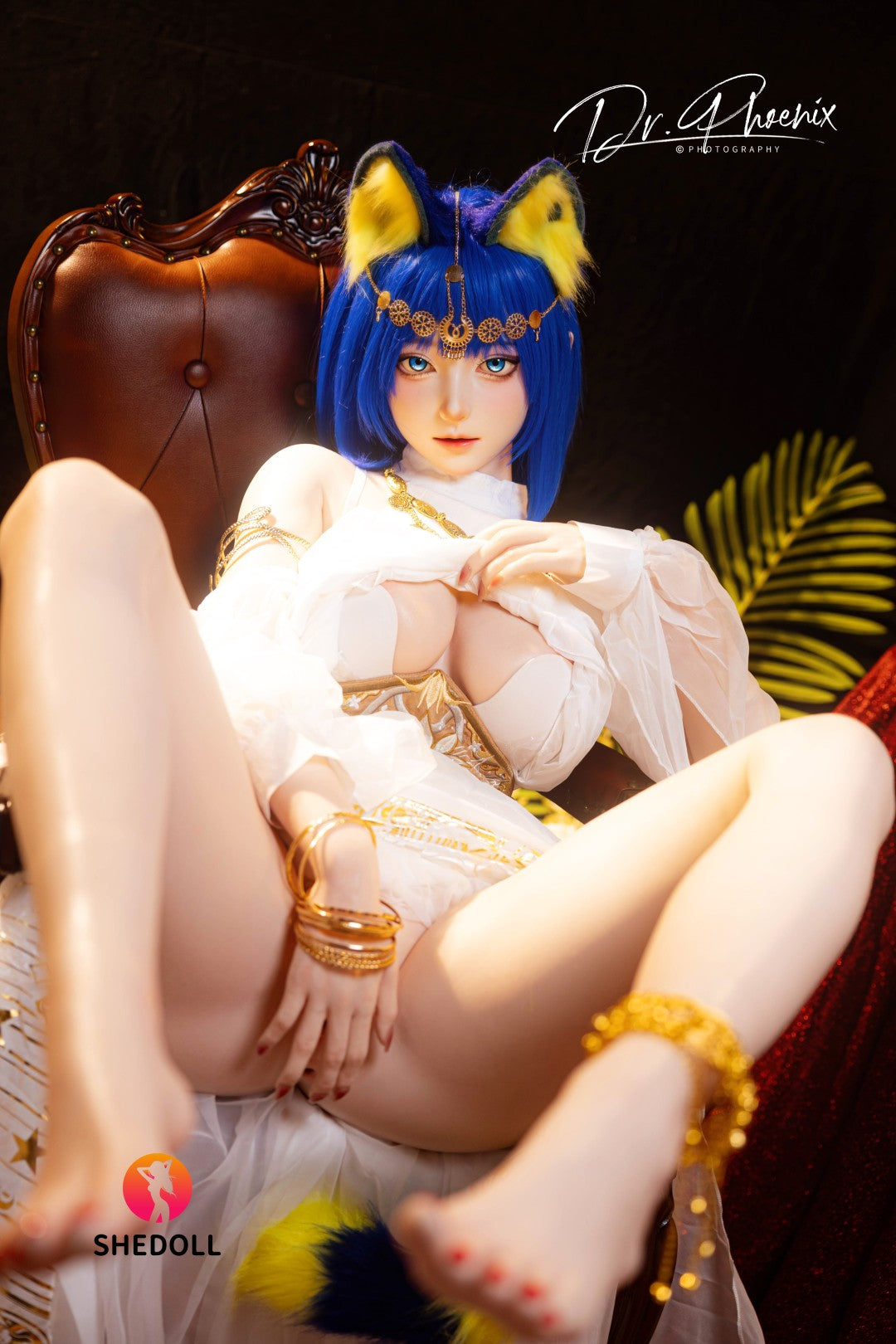 Boneca sexual Ankha (SHEDOLL Copo D de 168 cm #SH192 2.0 Silicone)