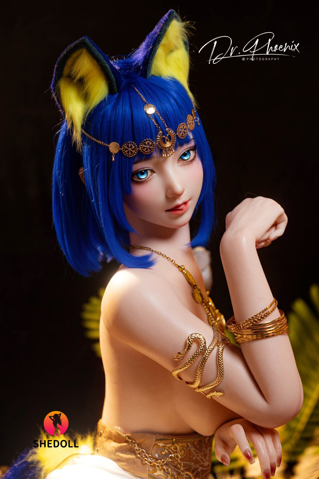 Boneca sexual Ankha (SHEDOLL Copo D de 168 cm #SH192 2.0 Silicone)
