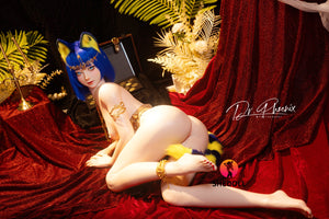Boneca sexual ankha (SHEDOLL 168cm D-CUP #SH192 2.0 Silicone)