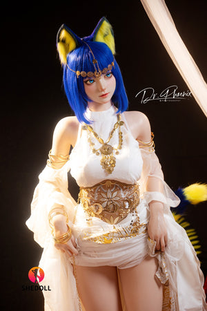 Boneca sexual ankha (SHEDOLL 168cm D-CUP #SH192 2.0 Silicone)