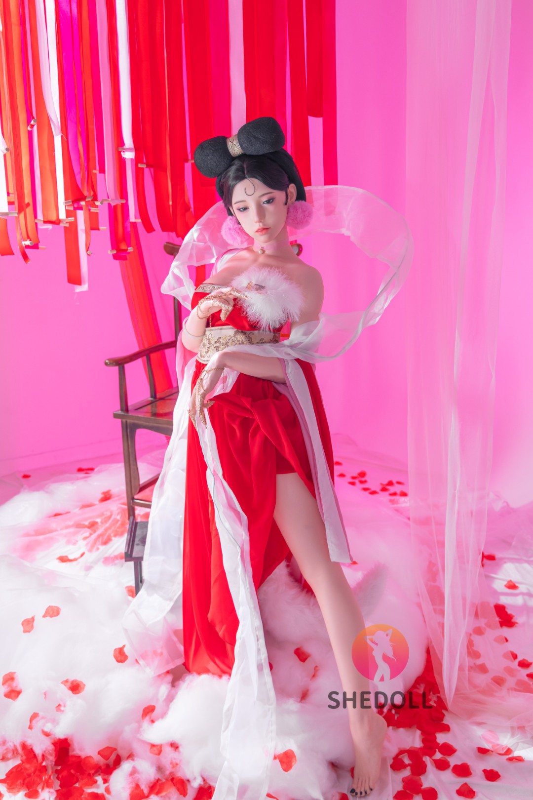 Vísperas muñeca sexual (SHEDOLL 168 cm D-Cup #SH193 2.0 Silicona)