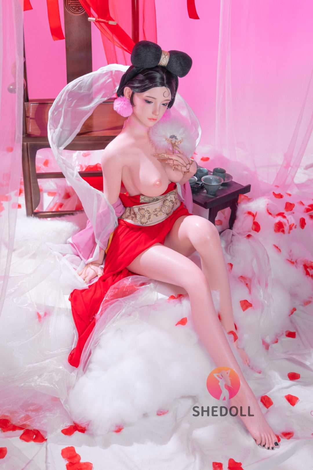 Vísperas muñeca sexual (SHEDOLL 168 cm D-Cup #SH193 2.0 Silicona)