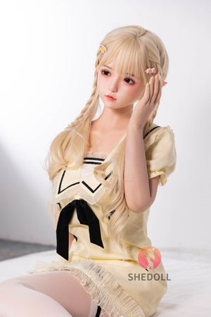 Boneca sexual Aileen (SHEDOLL 148cm D-kupa #sh194 2.0 silicone)