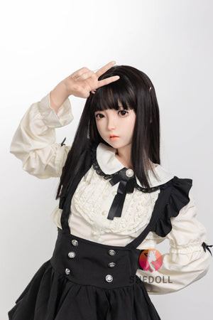 Boneca sexual de doces (SHEDOLL 152cm A-Cup #SH195 2.0 Silicone)