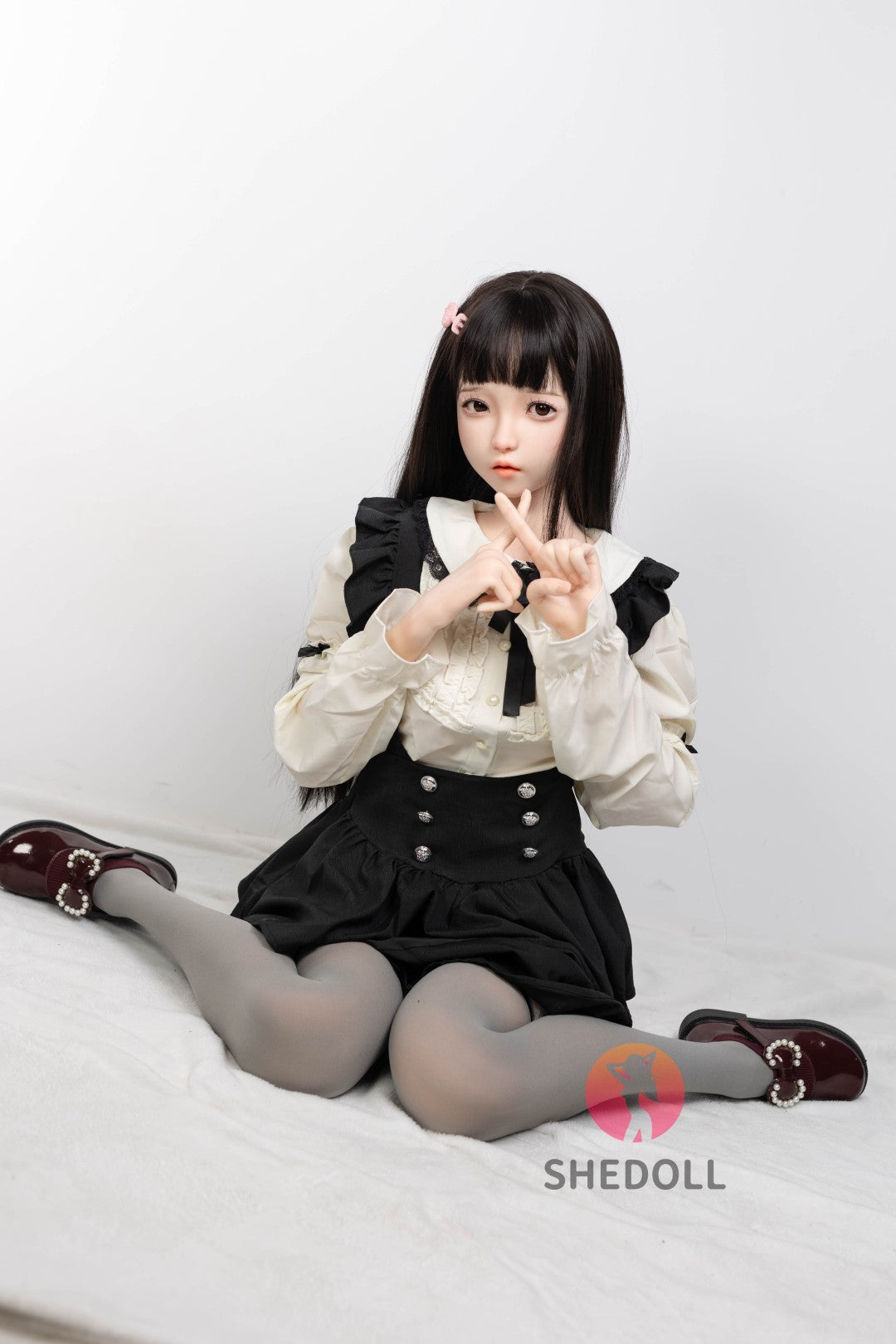 Dulce muñeca sexual (SHEDOLL 152 cm Copa A #SH195 2.0 Silicona)