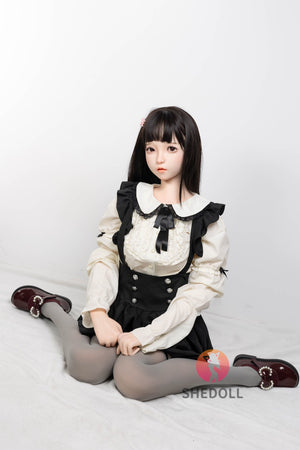 Boneca sexual de doces (SHEDOLL 152cm A-Cup #SH195 2.0 Silicone)