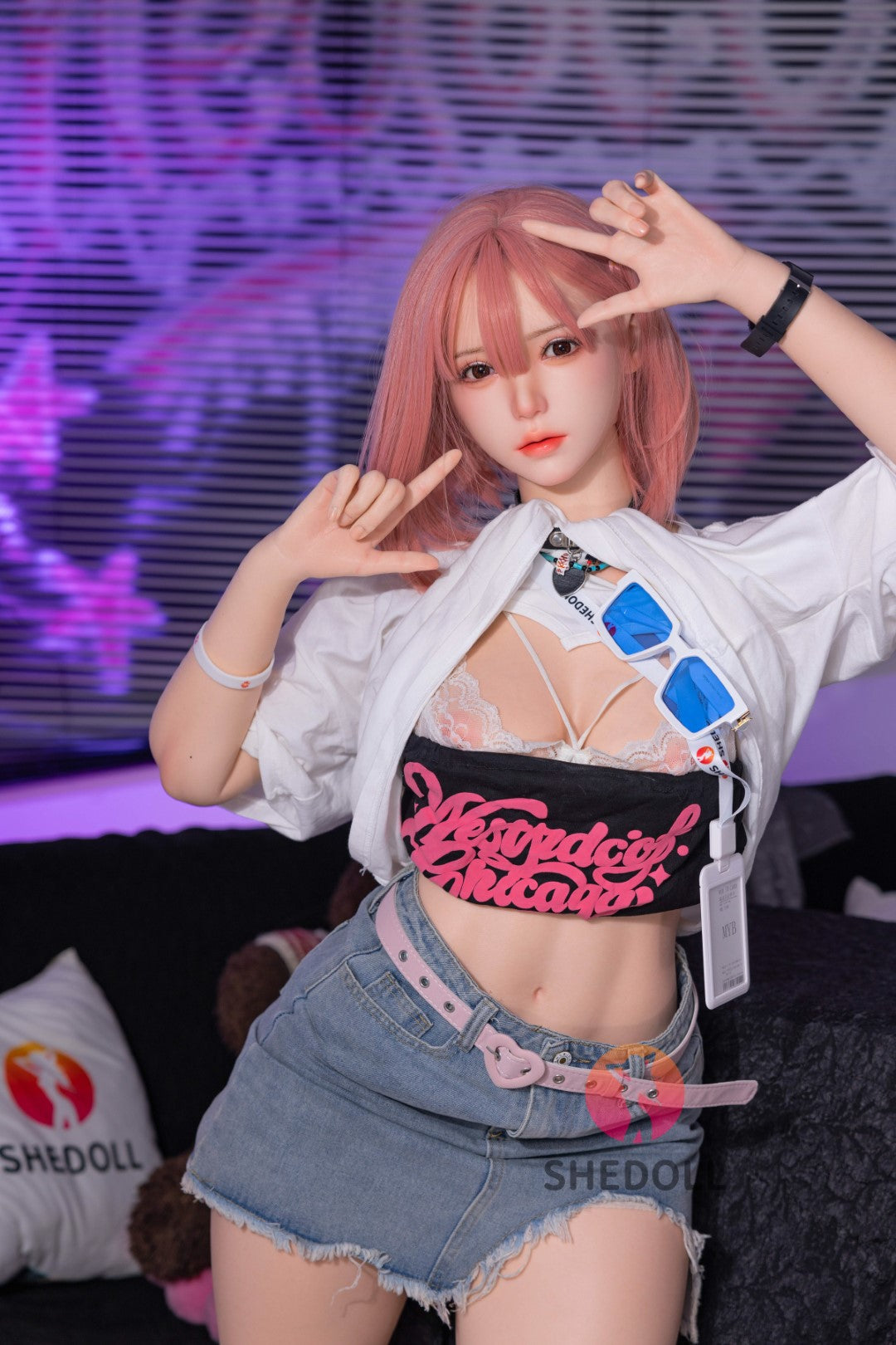 Boneca sexual Cheryl (SHEDOLL Copo D de 167 cm #SH197 2.0 Silicone)