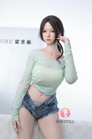 Boneca sexual de Cheryl (SHEDOLL 168cm D-CUP #SH198 2.0 Silicone)