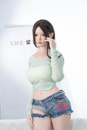 Boneca sexual de Cheryl (SHEDOLL 168cm D-CUP #SH198 2.0 Silicone)