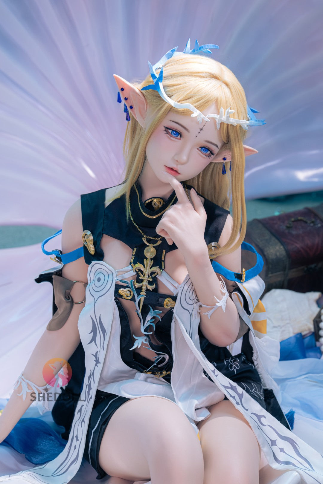 cartetiia muñeca sexual (SHEDOLL 152 cm Copa A #SH195 2.0 Silicona)