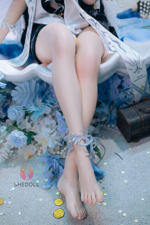 Boneca sexual Cartethia (SHEDOLL 152cm A-Cup #SH195 2.0 Silicone)