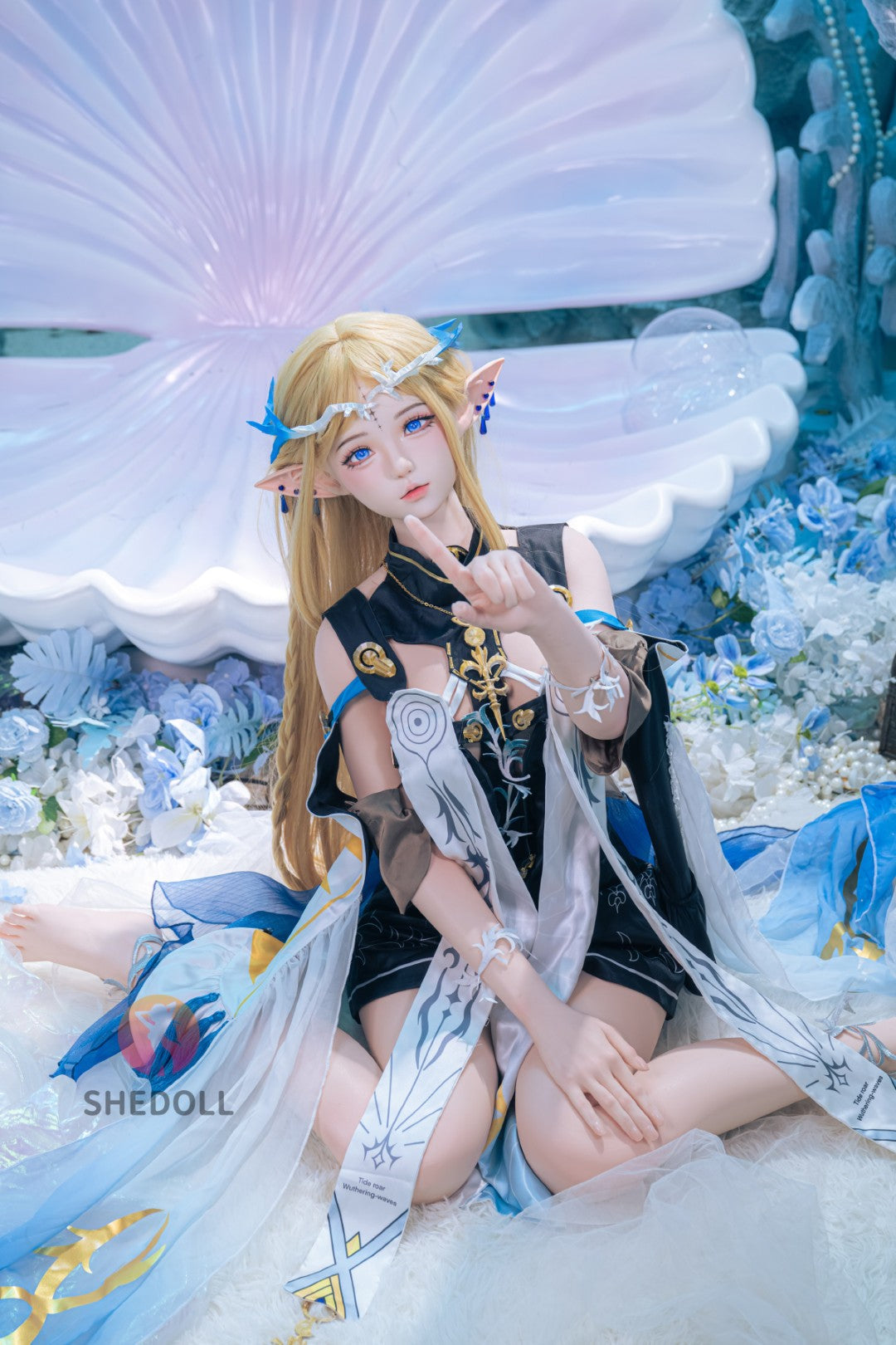 cartetiia muñeca sexual (SHEDOLL 152 cm Copa A #SH195 2.0 Silicona)