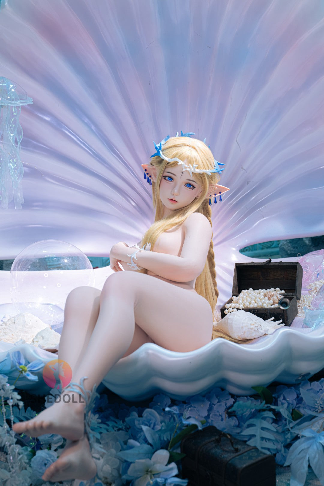 cartetiia muñeca sexual (SHEDOLL 152 cm Copa A #SH195 2.0 Silicona)