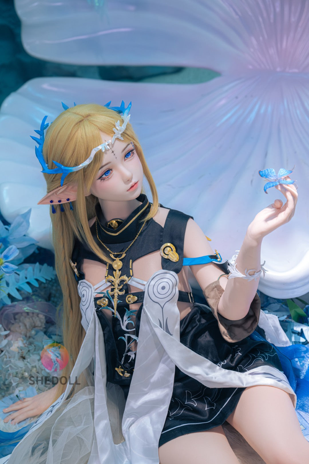 cartetiia muñeca sexual (SHEDOLL 152 cm Copa A #SH195 2.0 Silicona)