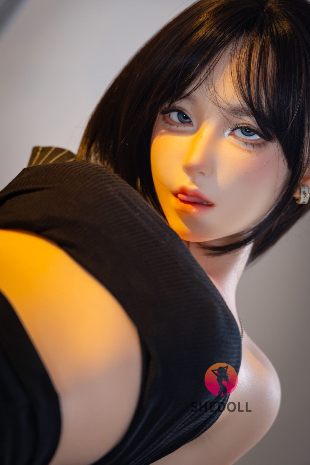 Lina muñeca sexual (SHEDOLL 152 cm Copa A #SH200 2.0 Silicona)