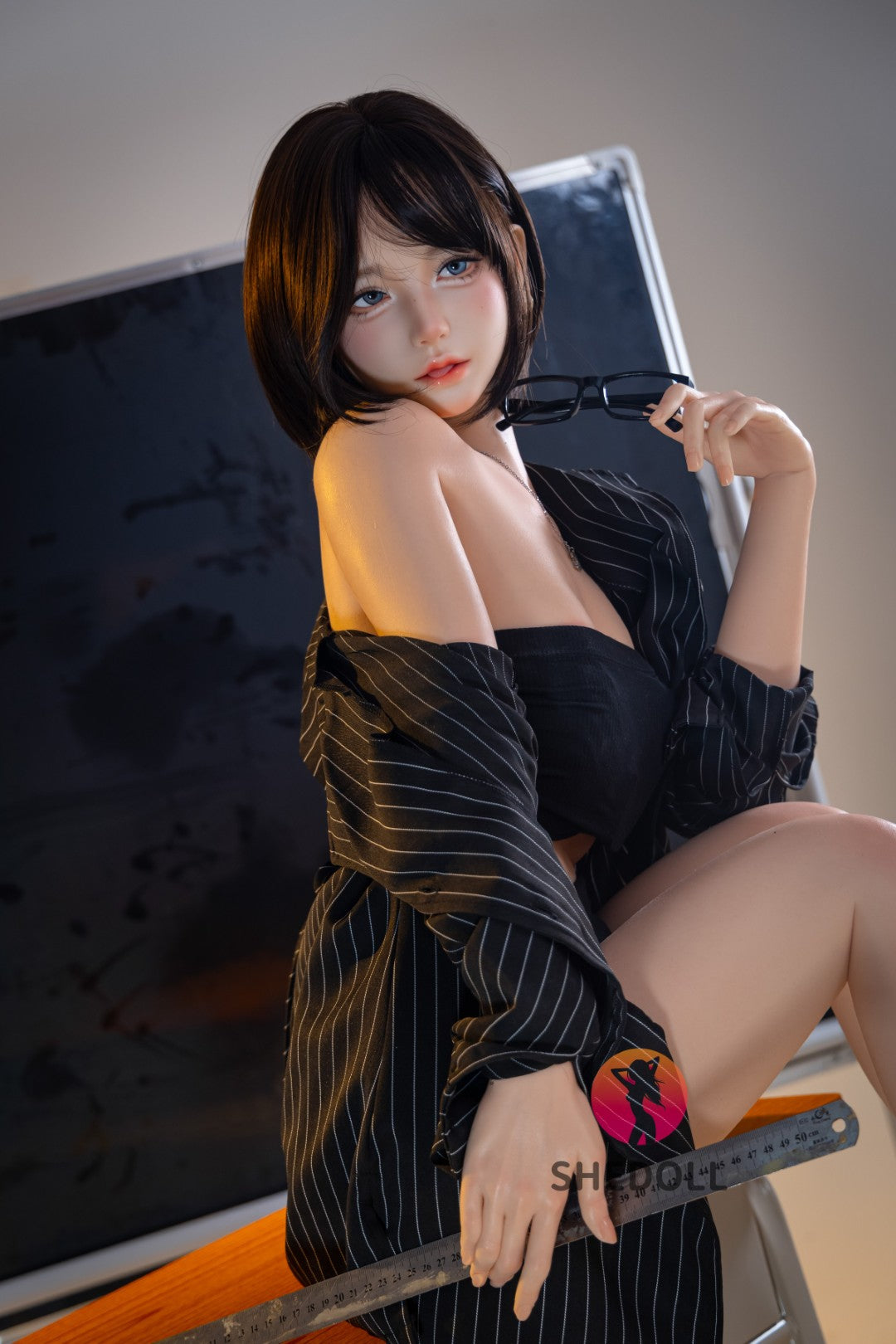 Lina muñeca sexual (SHEDOLL 152 cm Copa A #SH200 2.0 Silicona)