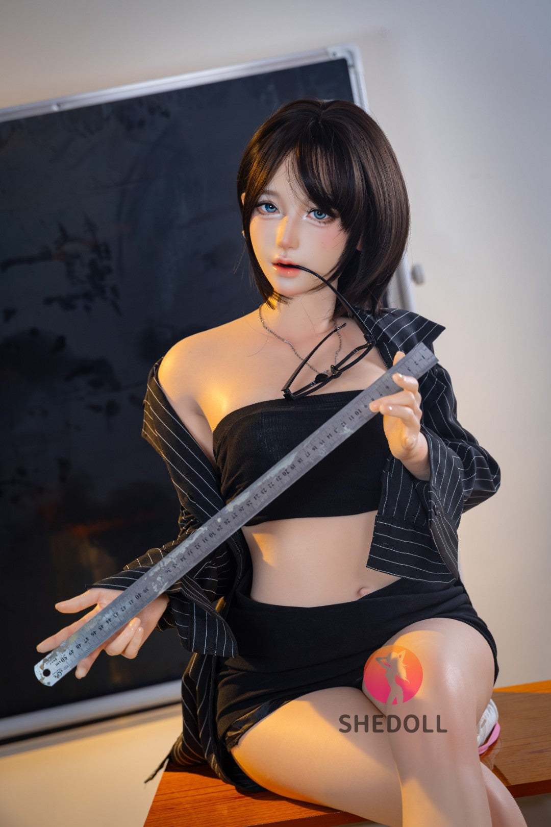 Lina muñeca sexual (SHEDOLL 152 cm Copa A #SH200 2.0 Silicona)