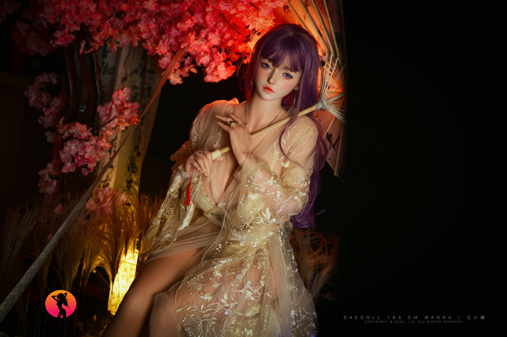 Quero boneca sexual (SHEDOLL Copo H de 163 cm #SH222 2.0 Silicone)