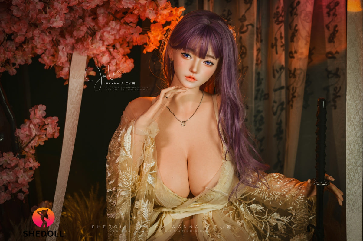 Quero boneca sexual (SHEDOLL Copo H de 163 cm #SH222 2.0 Silicone)