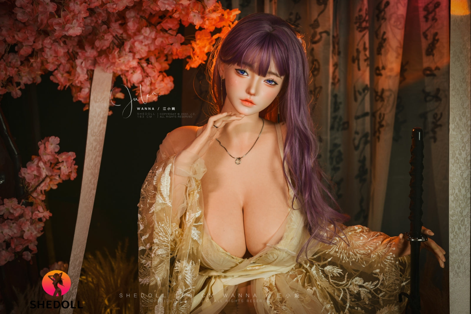 Quero boneca sexual (SHEDOLL Copo H de 163 cm #SH222 2.0 Silicone)