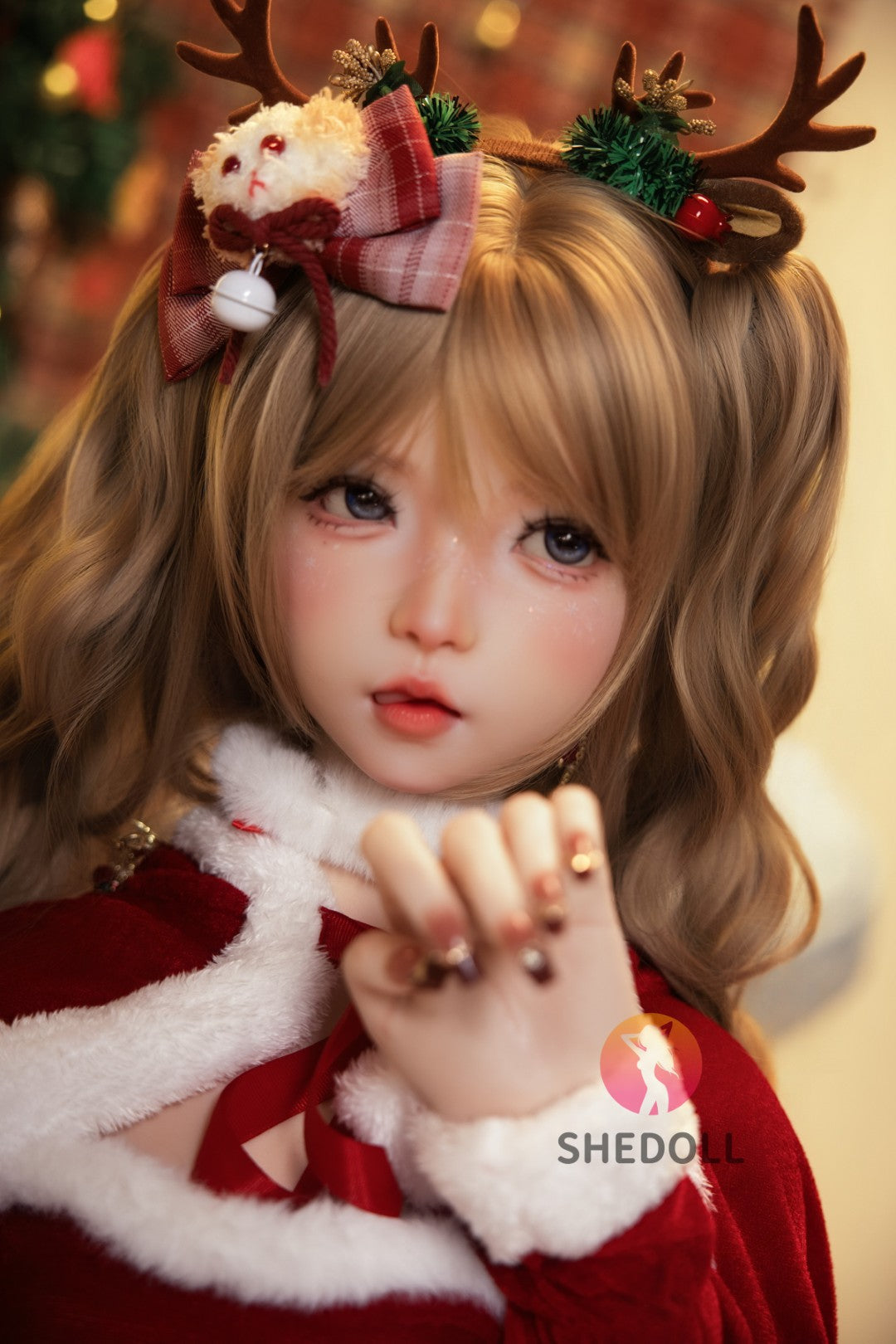 caramelo muñeca sexual (SHEDOLL 152 cm Copa A #SH235 2.0 Silicona)