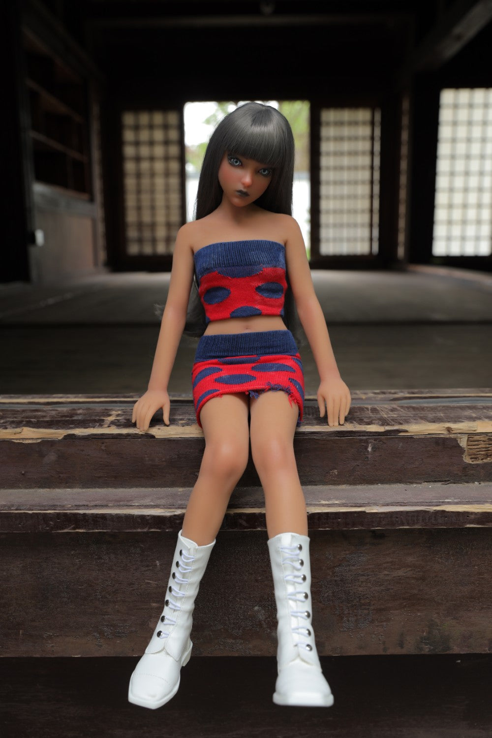 Boneca sexual Momoko (Climax Doll Mini copo B 60cm Silicone)