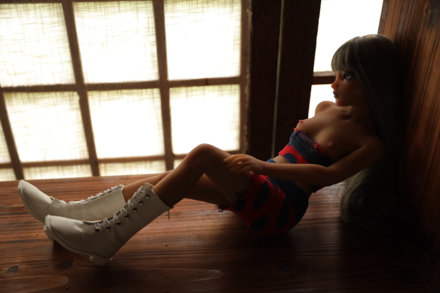 Boneca sexual Momoko (Climax Doll Mini copo B 60cm Silicone)