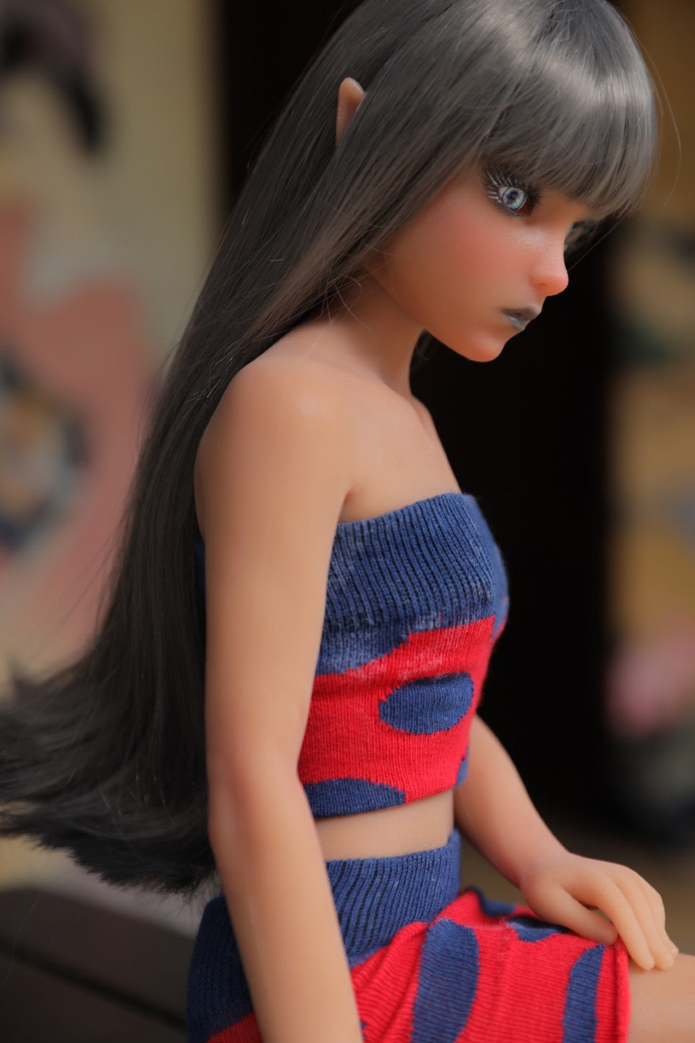 Boneca sexual Momoko (Climax Doll Mini copo B 60cm Silicone)