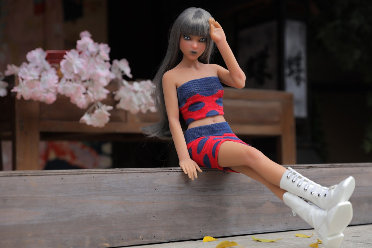 Boneca sexual Momoko (Climax Doll Mini copo B 60cm Silicone)