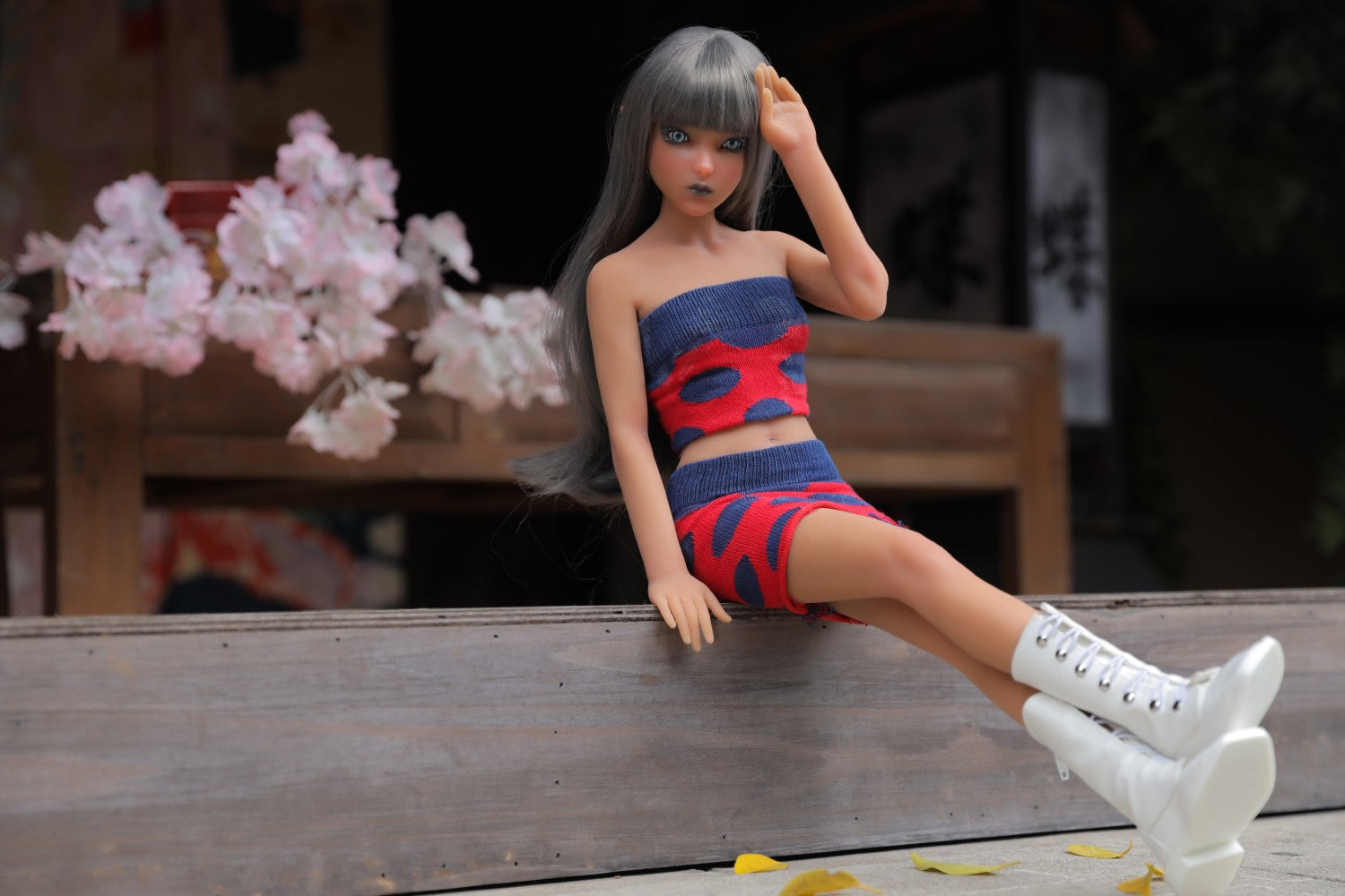 Boneca sexual Momoko (Climax Doll Mini copo B 60cm Silicone)