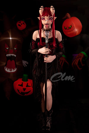 Meru, a boneca sexual de Succubus (Climax Doll Ultra 157cm B-Cup silicone)