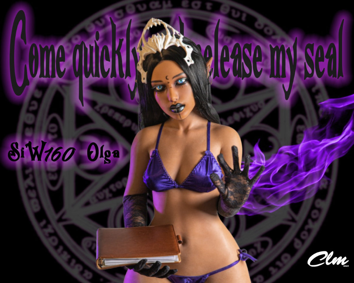 Boneca Sexual Olga (Climax Doll Silicone com copo A ultra 160 cm)