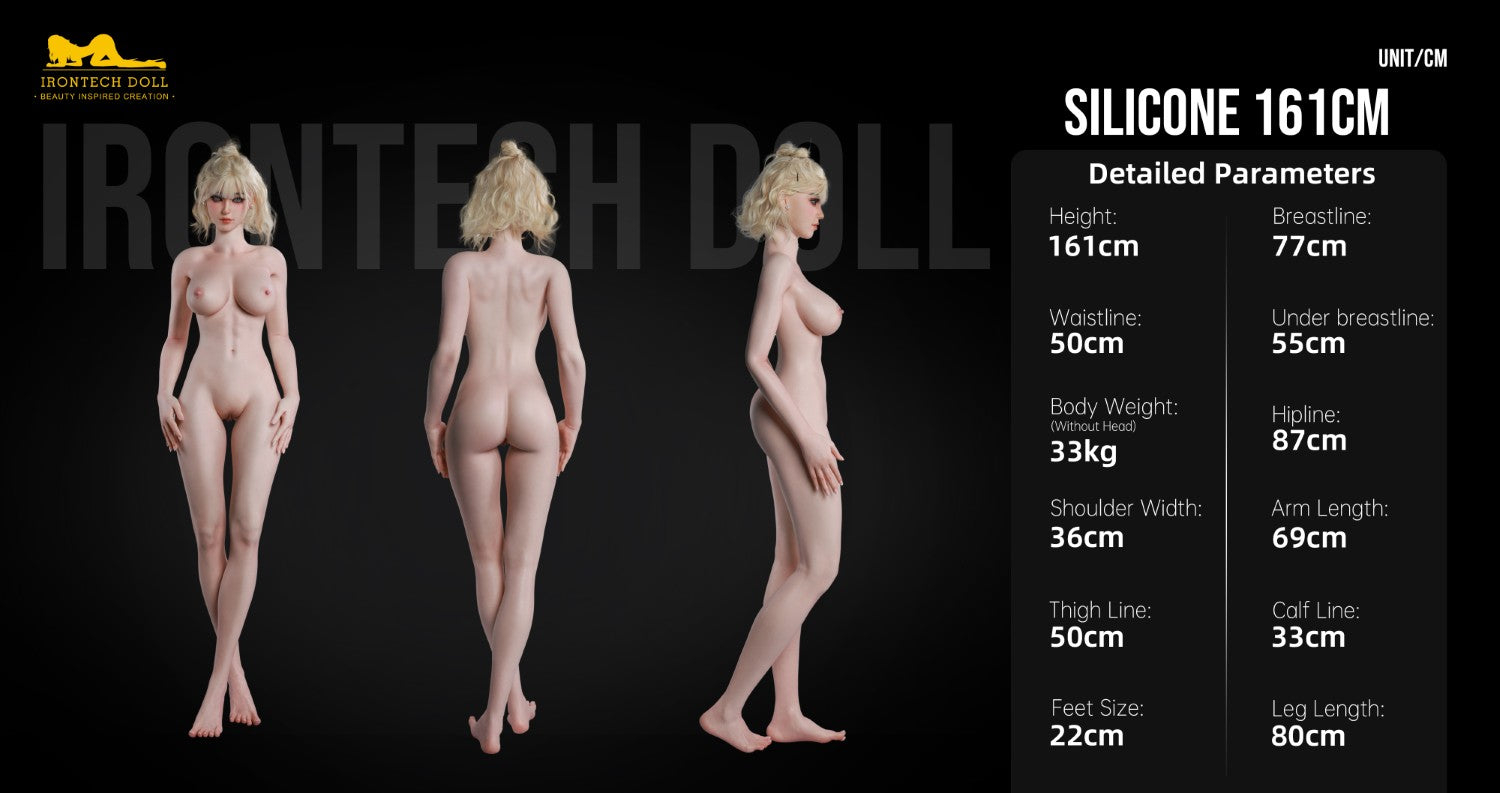 Boneca sexual Miku (Irontech Doll Copo D 161cm S14 Silicone)