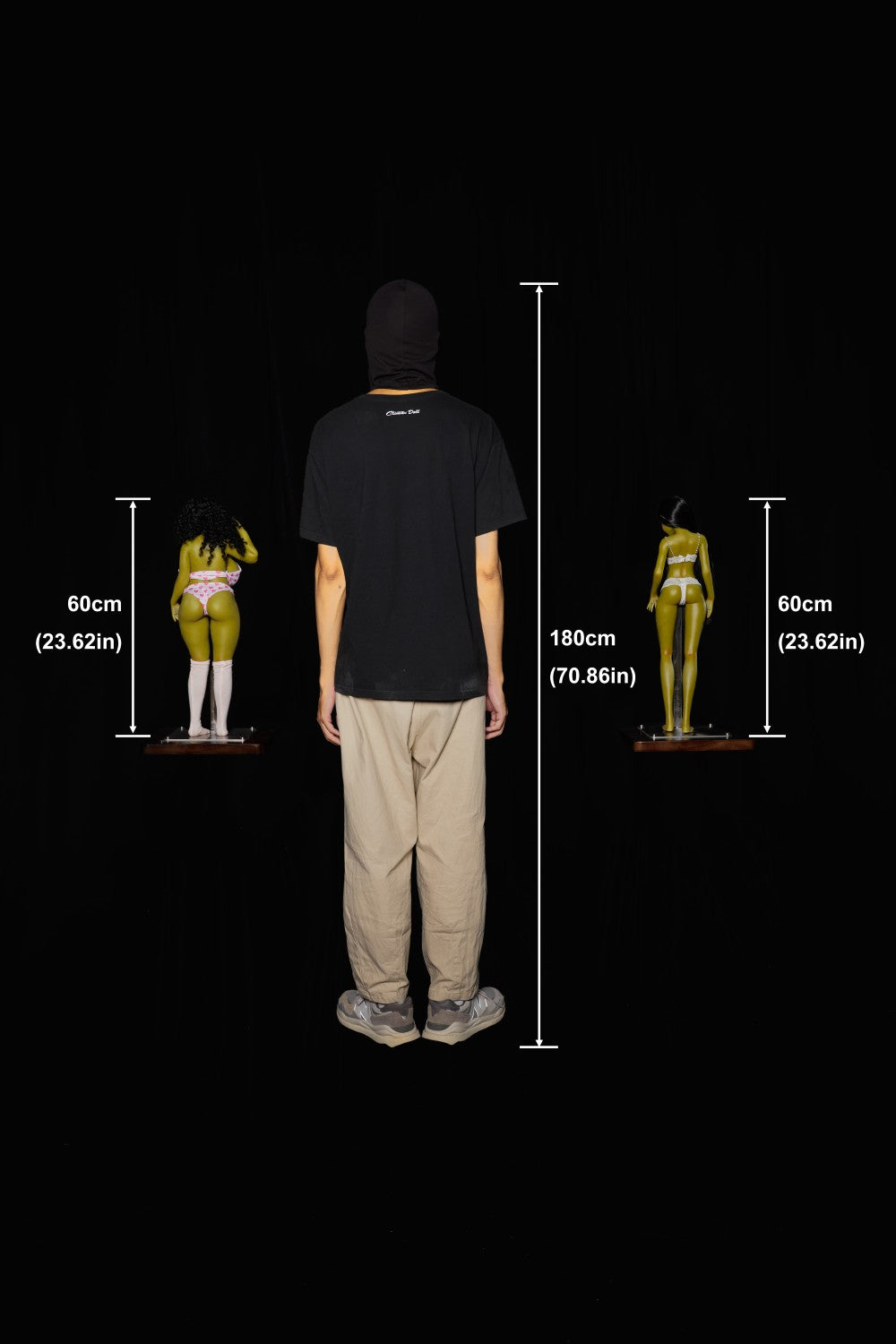 Honey Sex doll (Climax Doll Mini 60cm J-cup silicone)