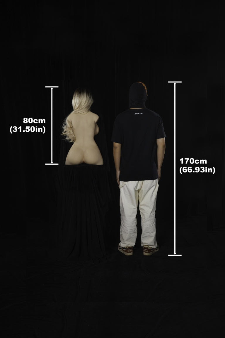 Boneca sexual Miko Torso (Climax Doll ULW 80cm E copo Silicone)