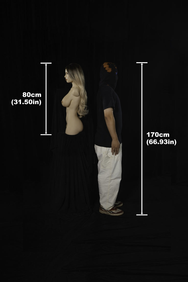 Boneca sexual Miko Torso (Climax Doll ULW 80cm E copo Silicone)